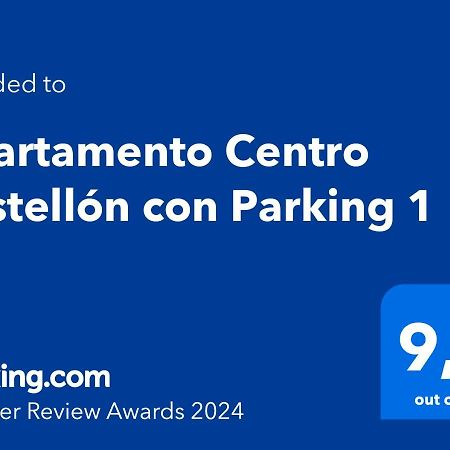 Apartamento Centro Castellon Con Parking 1 Castellon de la Plana Ngoại thất bức ảnh